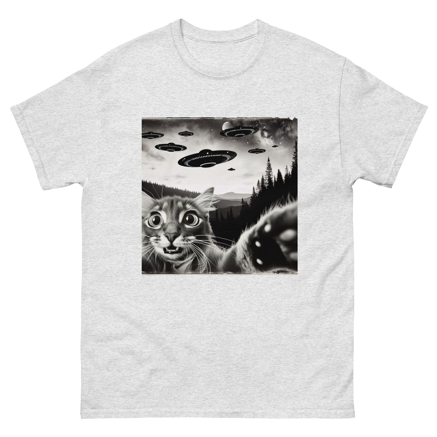 UFO Cat Unisex Meme T-shirt