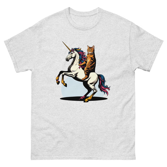 Cat Unicorn Unisex Meme T-Shirt