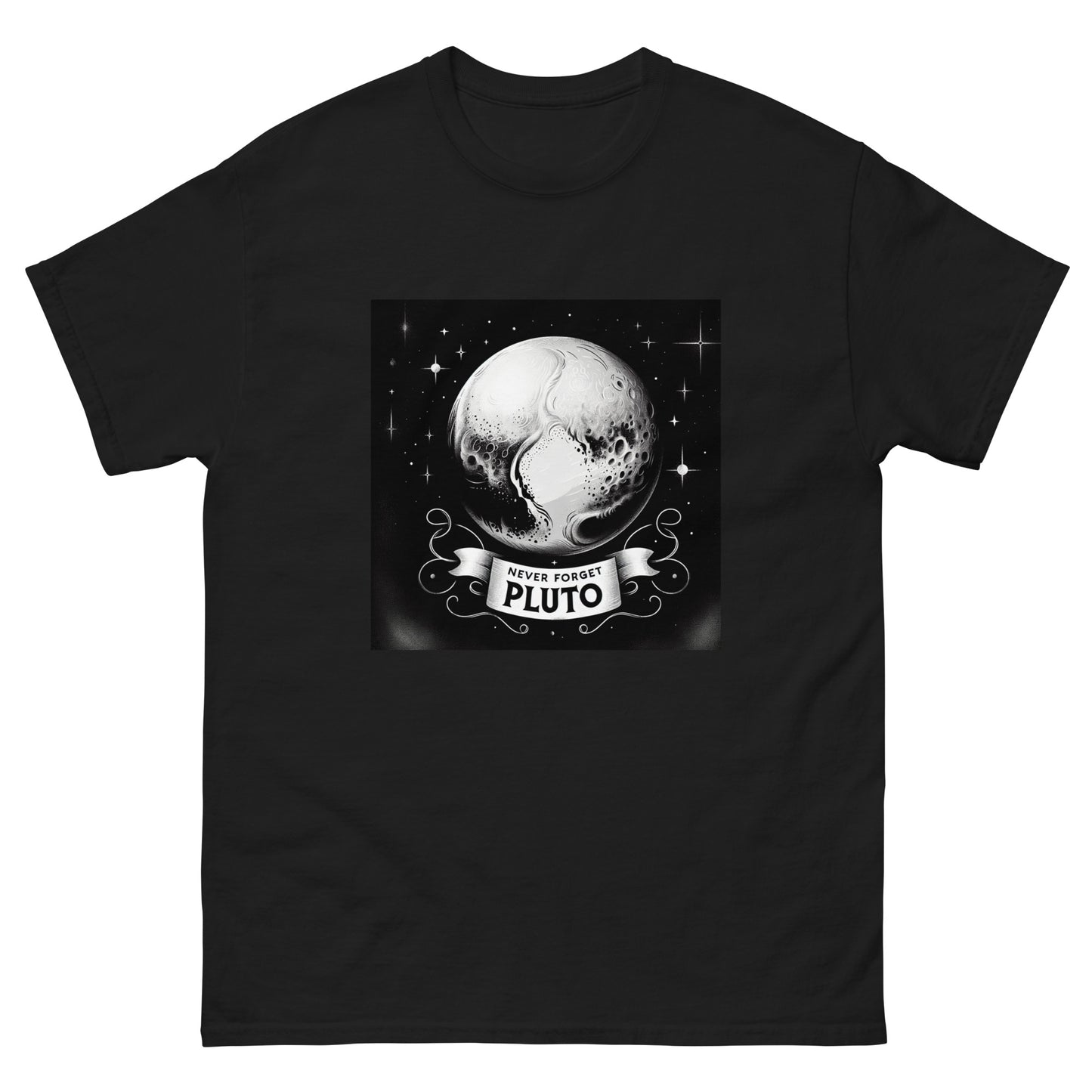 Never Forget Pluto Unisex T