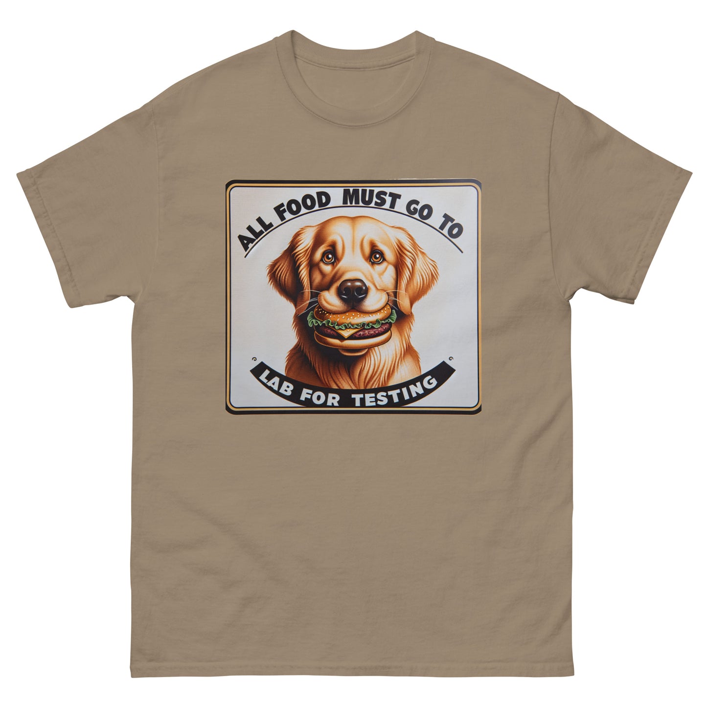 Dog Food Lab Unisex Meme T-shirt