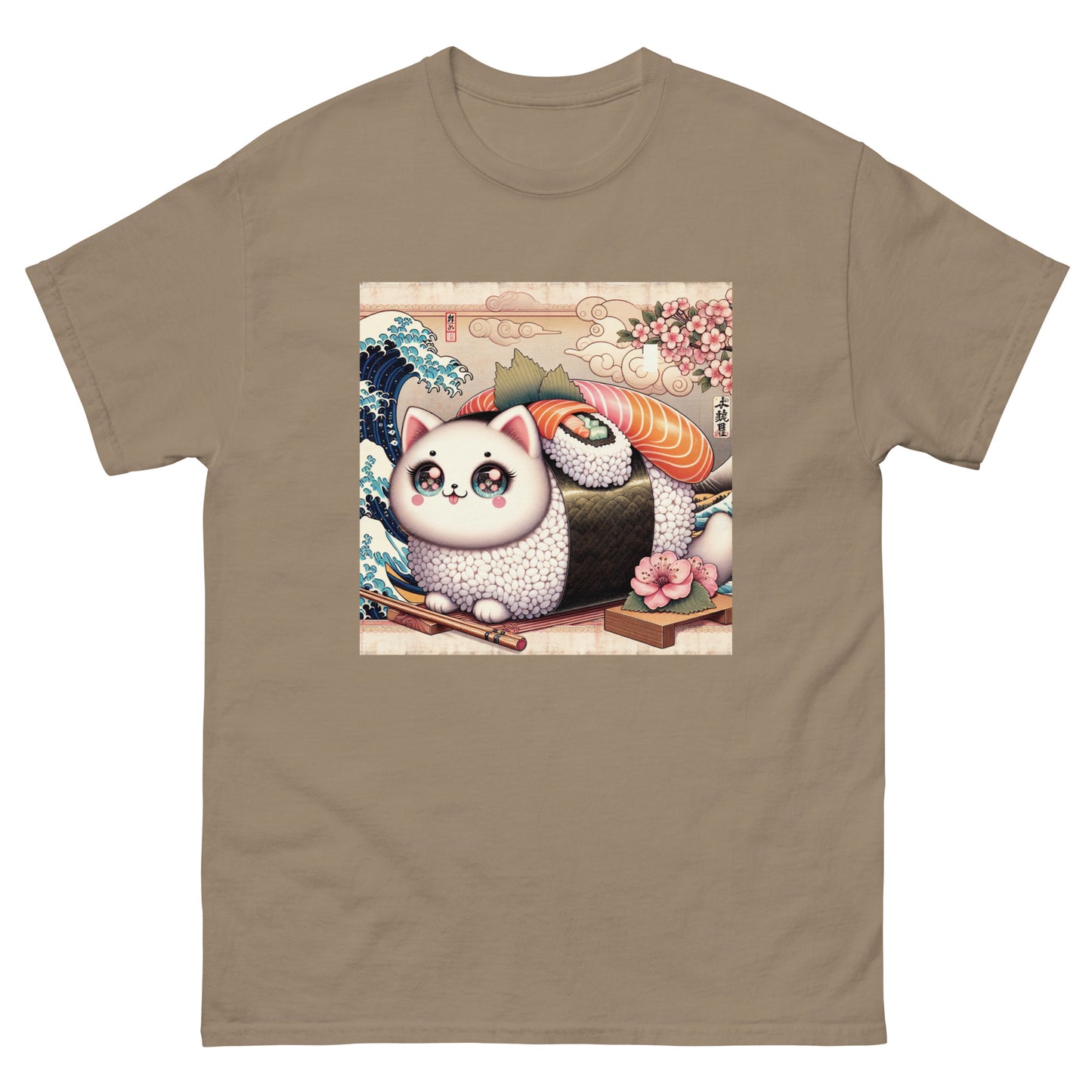 Sushi Cat Unisex Meme T-shirt