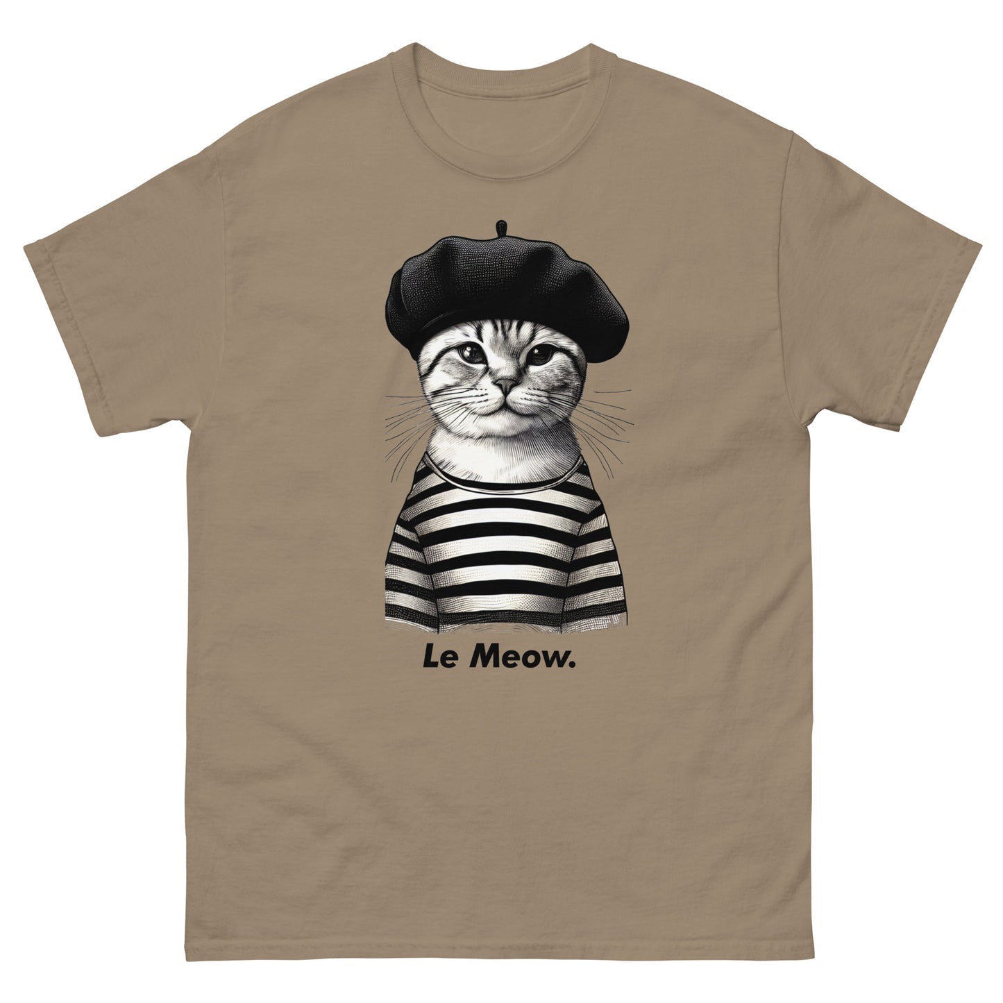 Le Meow Unisex Meme T-shirt