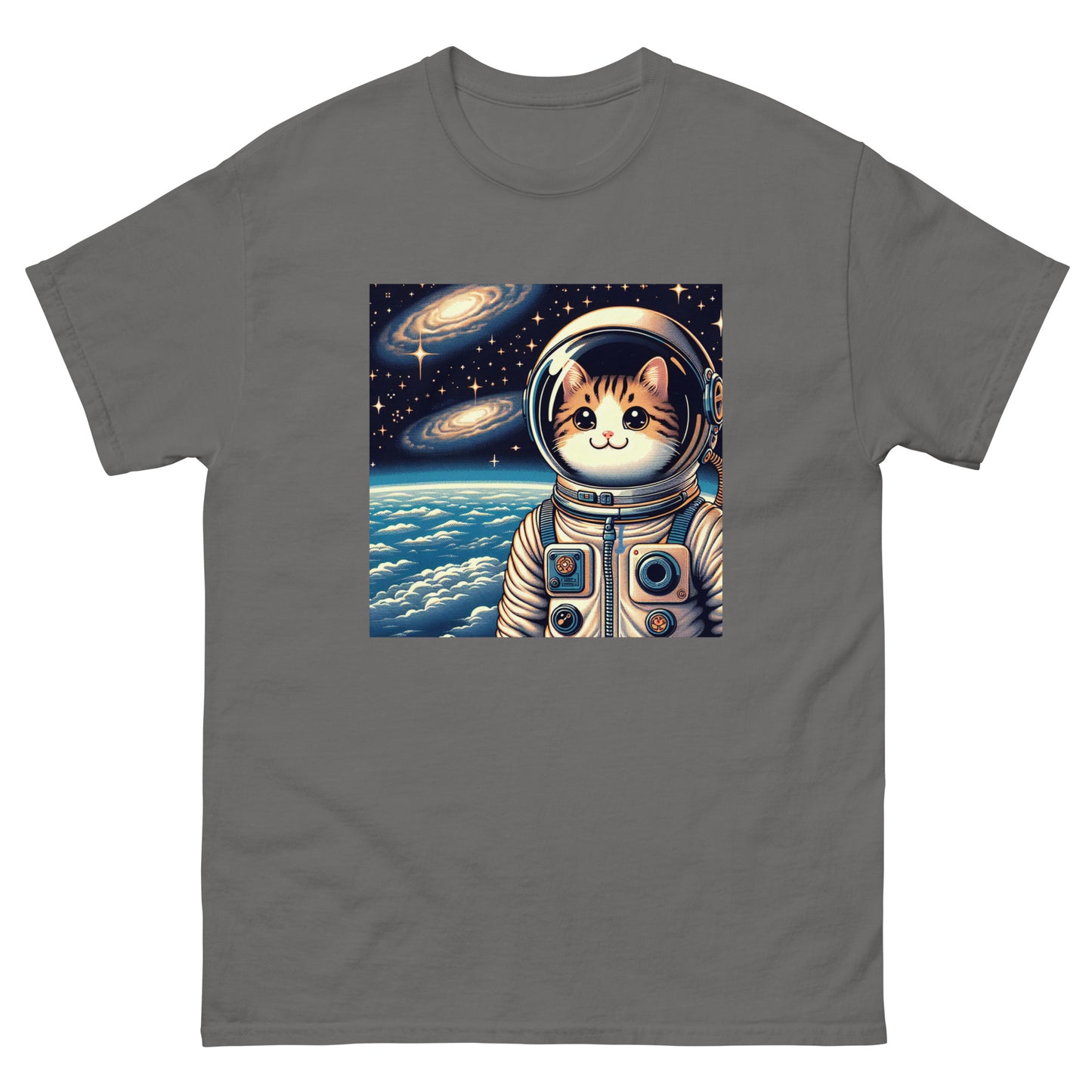 Space Cat Unisex Meme T-shirt