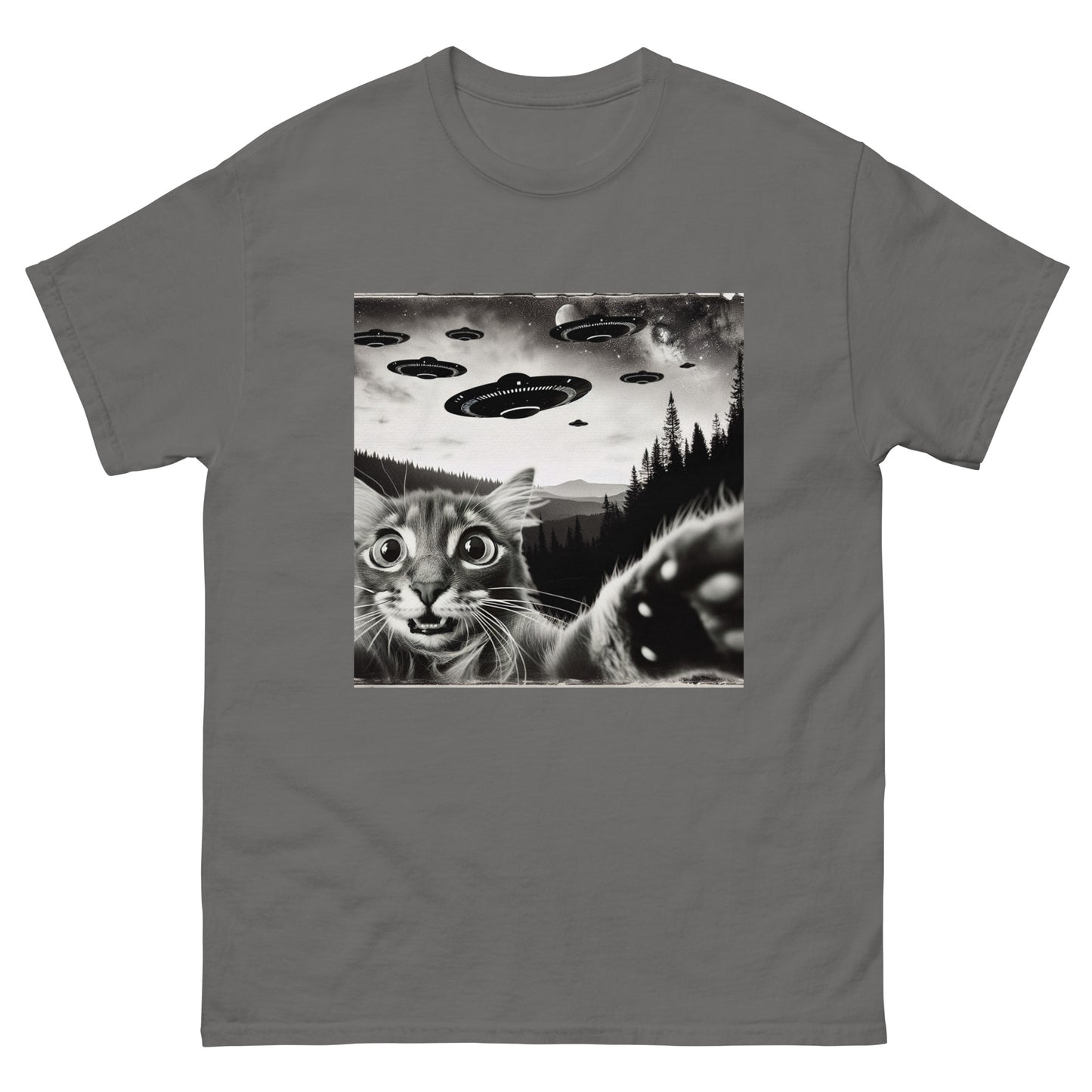 UFO Cat Unisex Meme T-shirt