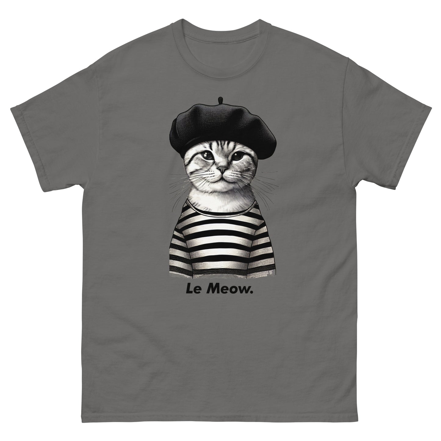 Le Meow Unisex Meme T-shirt