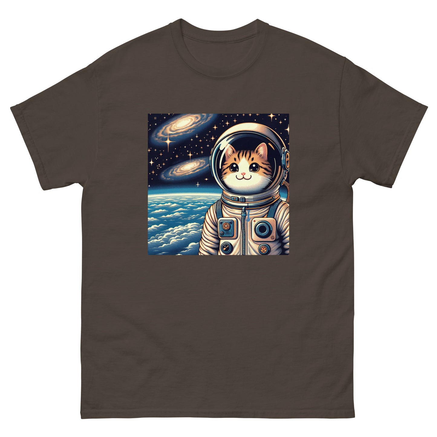 Space Cat Unisex Meme T-shirt