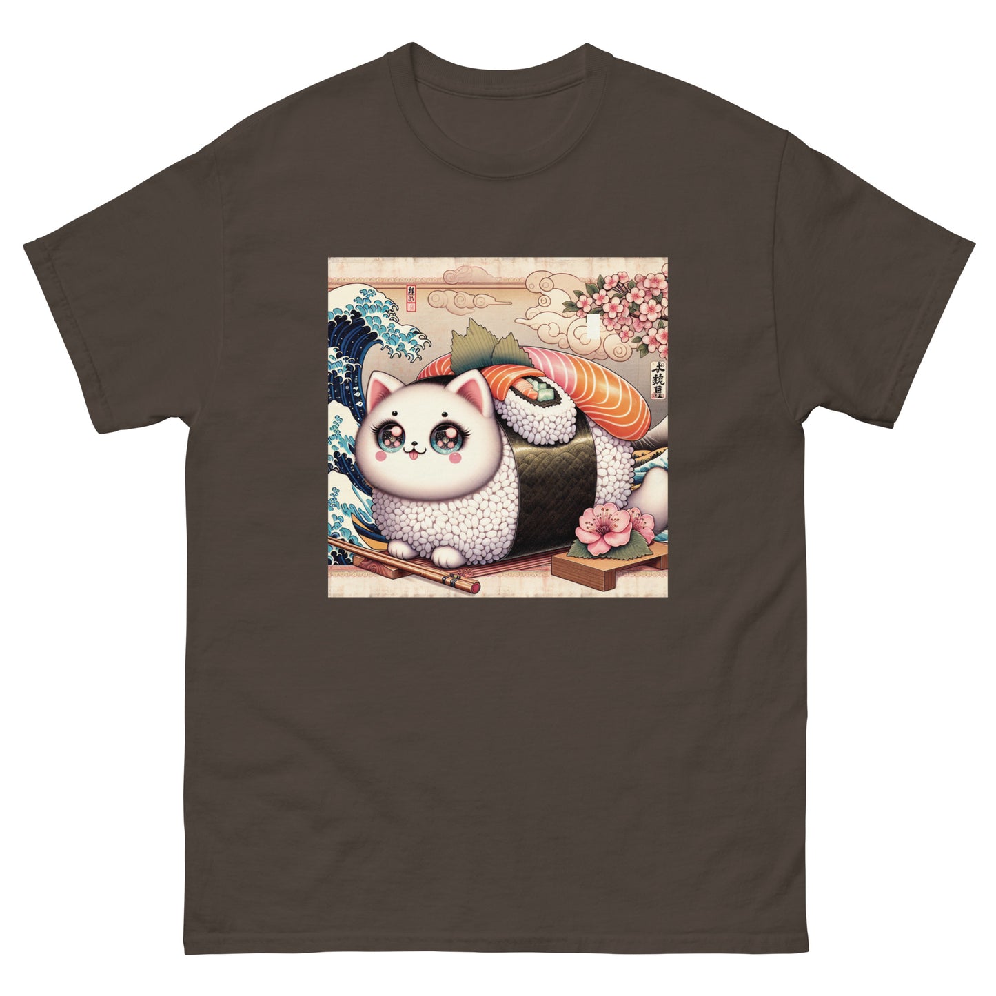 Sushi Cat Unisex Meme T-shirt