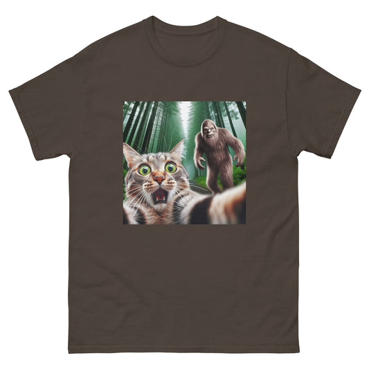 Bigfoot Cat Unisex Meme T-Shirt