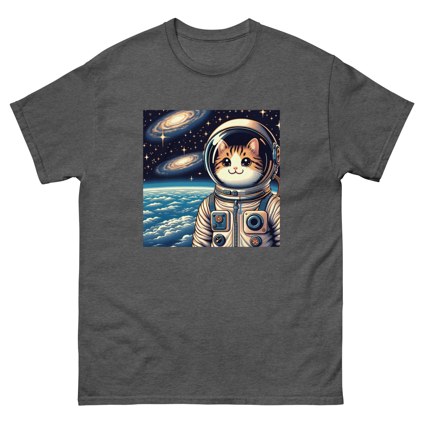 Space Cat Unisex Meme T-shirt