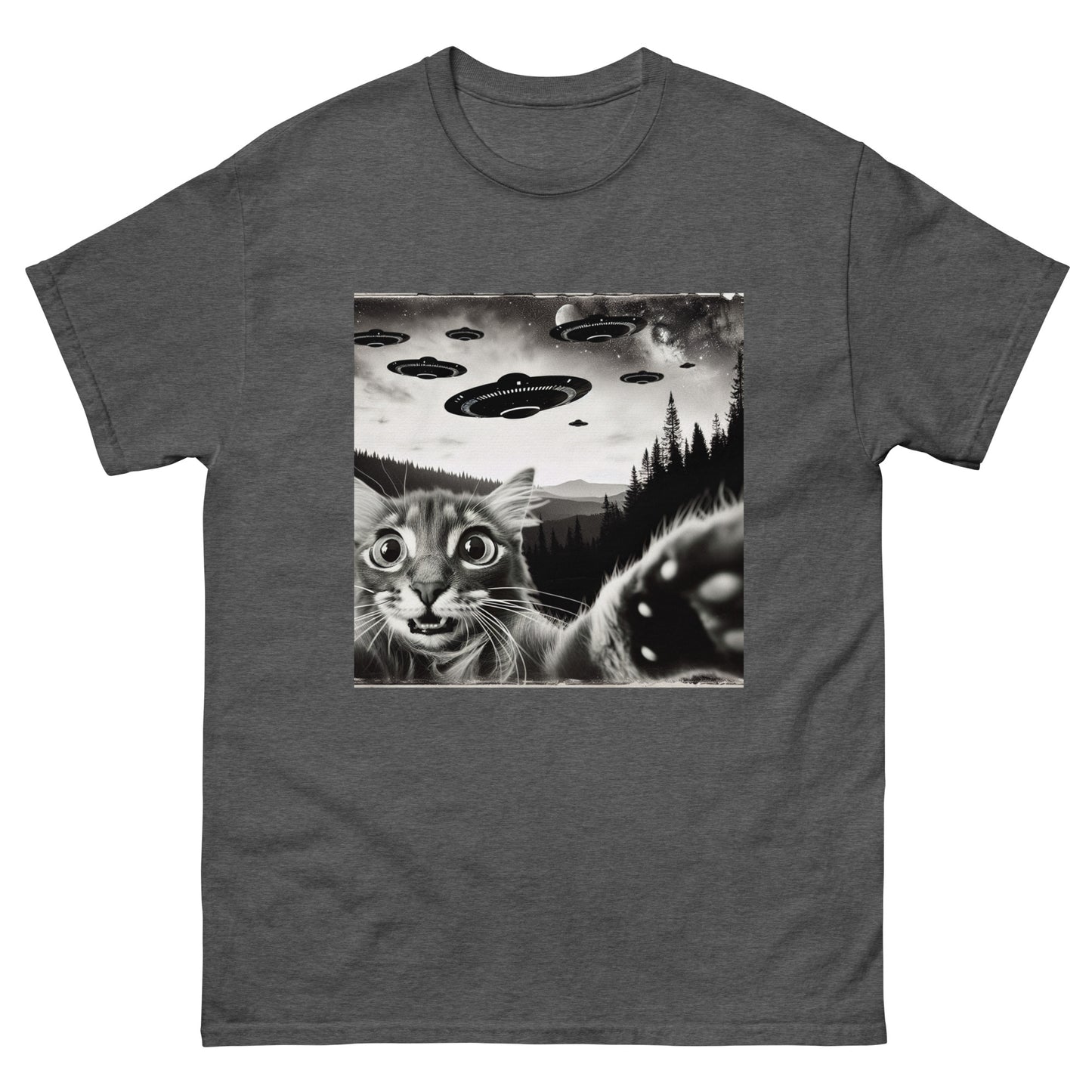 UFO Cat Unisex Meme T-shirt