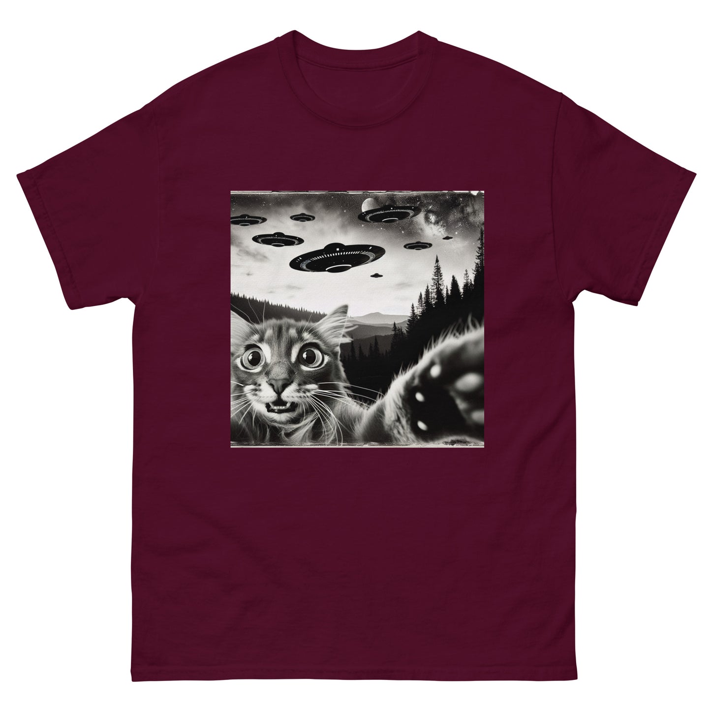 UFO Cat Unisex Meme T-shirt