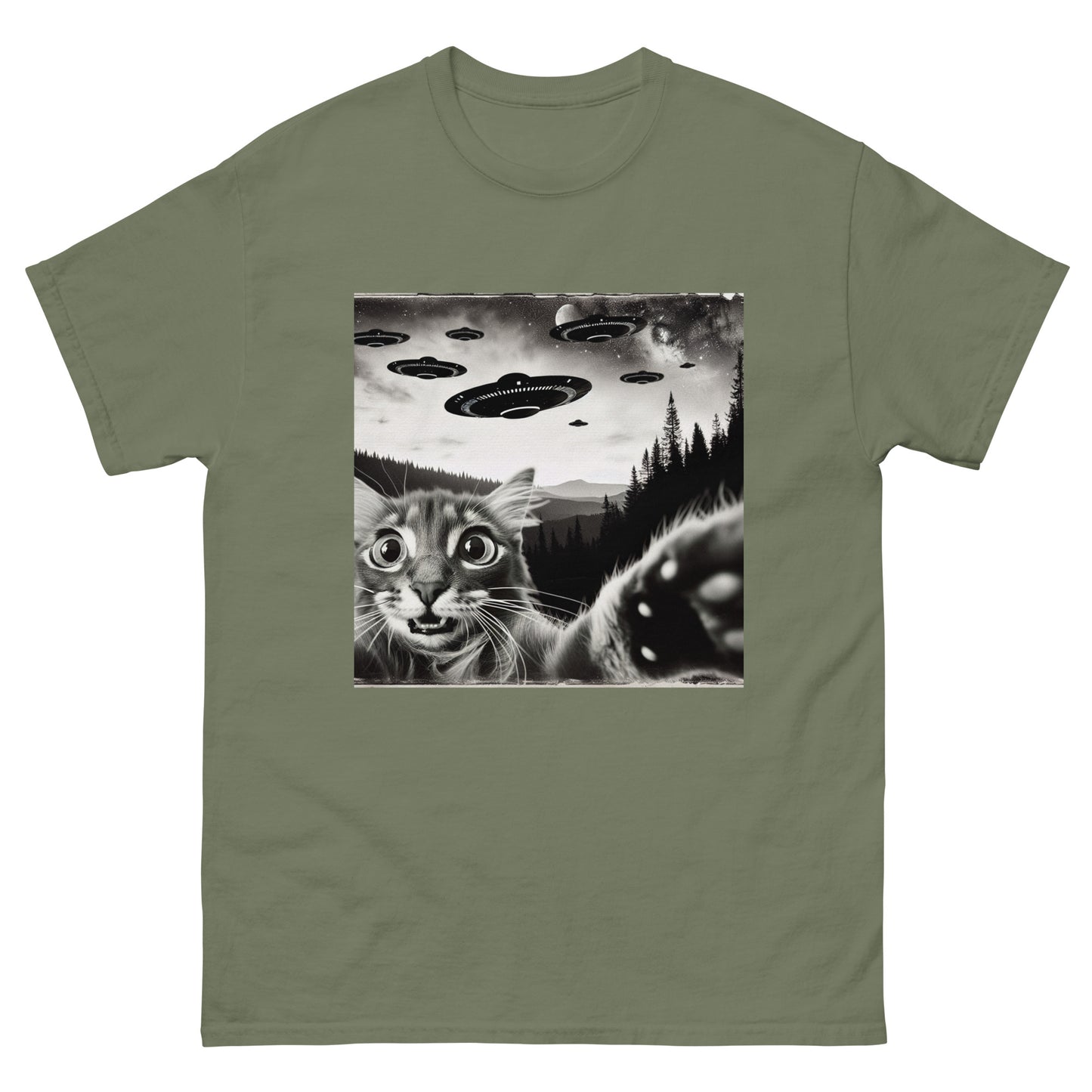 UFO Cat Unisex Meme T-shirt