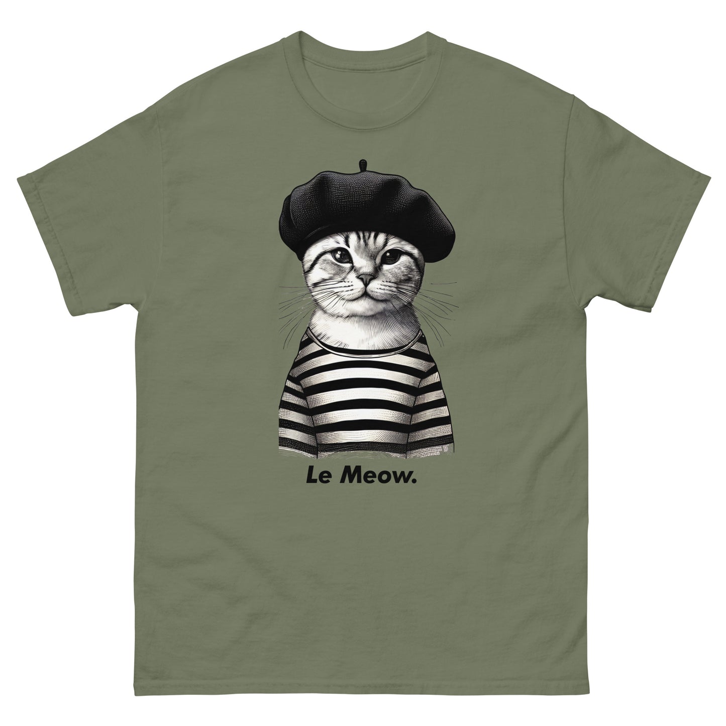 Le Meow Unisex Meme T-shirt