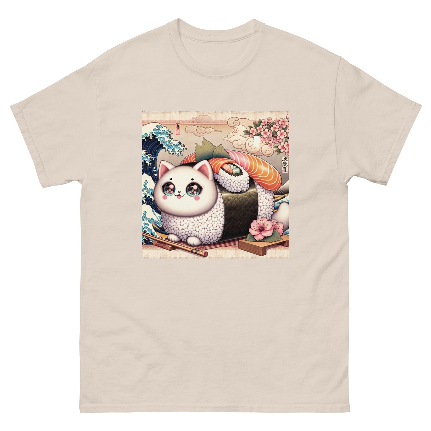 Sushi Cat Unisex Meme T-shirt