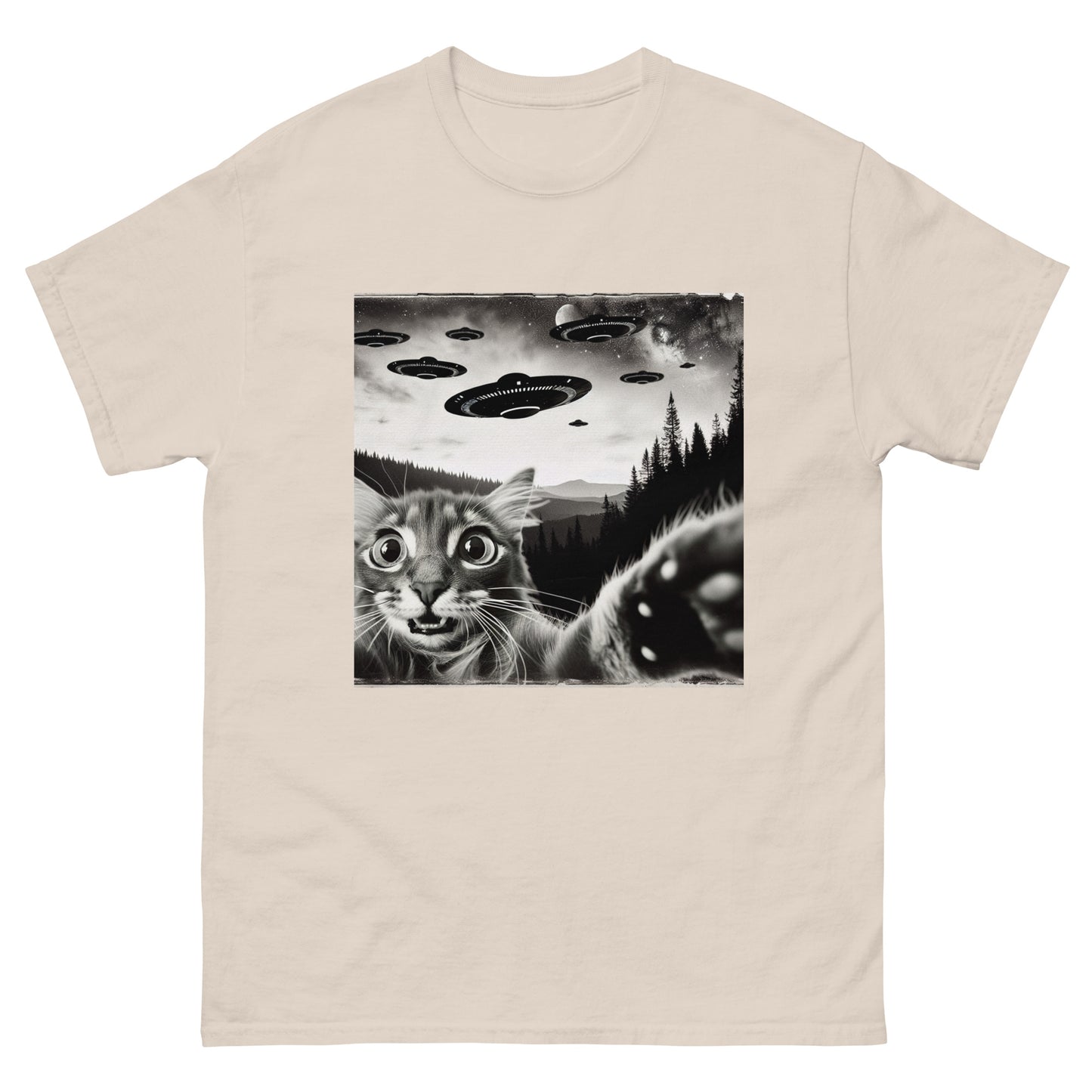 UFO Cat Unisex Meme T-shirt