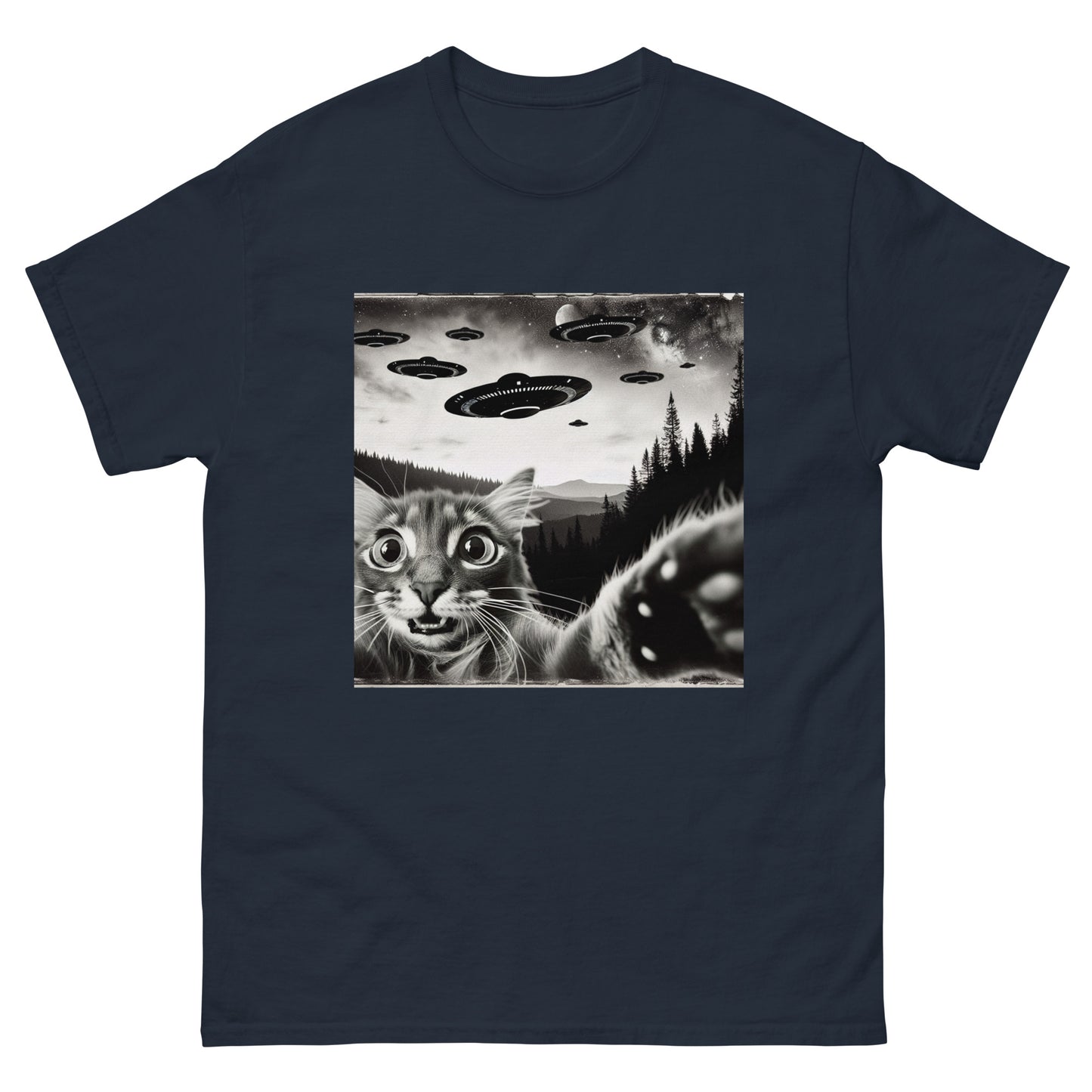 UFO Cat Unisex Meme T-shirt