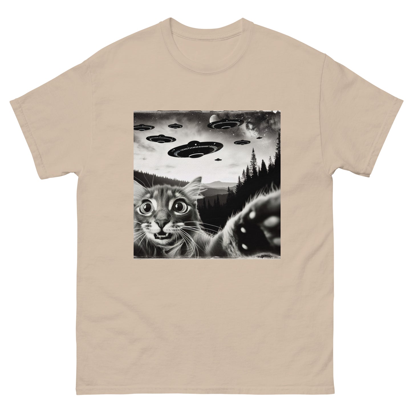 UFO Cat Unisex Meme T-shirt