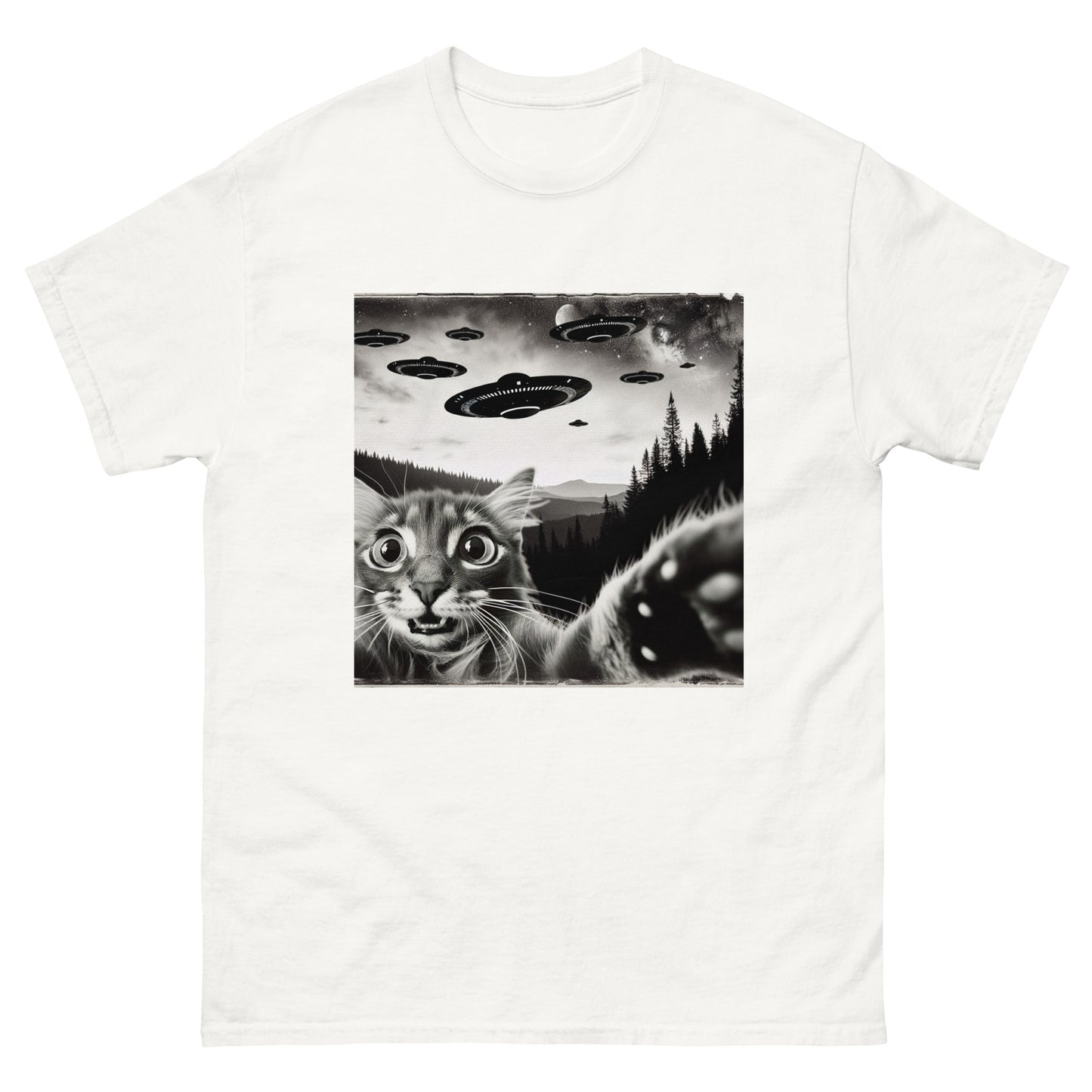 UFO Cat Unisex Meme T-shirt